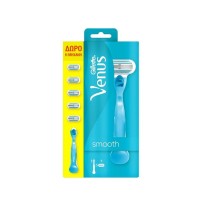 Gillette Venus Smooth Ανταλλακτικά 5τμχ & Δώρο Ξυρ …