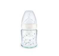 Nuk First Choice Plus Μπιμπερό Γυάλινο για 0-6m με …