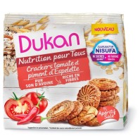 Dukan Κράκερς Βρώμης με Ντομάτα & Πιπεριά 100gr