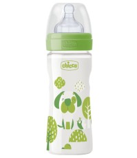 Chicco Nature Glass Well Being Γυάλινο Μπιμπερό Θη …