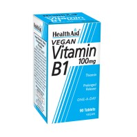 HEALTH AID VITAMIN B1 (THIAMIN HCl) 100mg TABLETS …
