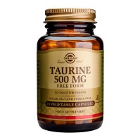 SOLGAR TAURINE 500MG 50VCAP