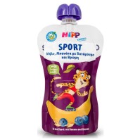 Hipp Hippis Sport Μήλο Μπανάνα με Βατόμουρο & Βρώμ …