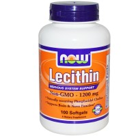 Now Foods Lecithin1200mg 100 Softgels