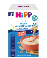 Hipp Bio Βρεφική Κρέμα Δημητριακών με Γάλα Φαρίν Λ &hellip;