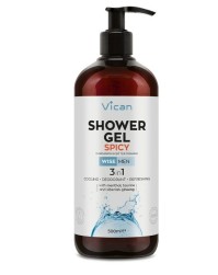 Vican Shower Gel Wise Men Spicy 500ml