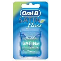 Oral B Satin Floss 25m Mint Μεσοδόντιο οδοντικό νή …