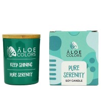 Aloe+ Colors Κερί Σόγιας Pure Serenity 1τμχ