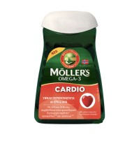 Moller's Omega-3 Cardio Fish Oil Supplement 60caps