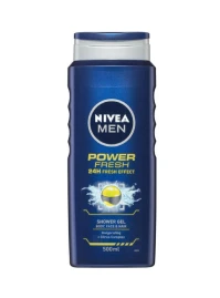 NIVEA MEN  Ντους Gel Power Fresh  500ml