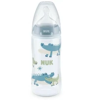 Nuk First Choice+ Μπιμπερό Με Θηλή Σιλικόνης M Μπλ …