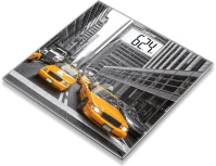 BEURER Γυάλινη Απλή Ψηφιακή Ζυγαριά GS 203 New Yor …