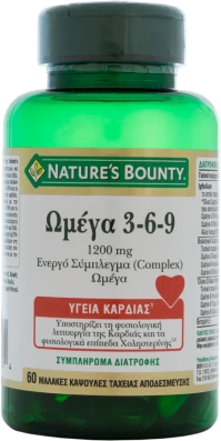 Nature's Bounty Ωμέγα 3-6-9 1200mg 60gels