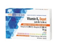 VioGenesis Vitamin K2 Depot 60tabs
