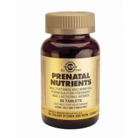 SOLGAR PRENATAL NUTRIENTS 60TAB