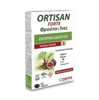 Ortis Ortisan Forte Fruits & Fibers 12 Tabs
