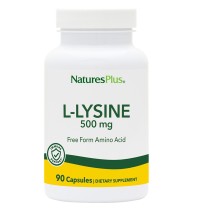NATURE'S PLUS  L-Lysine 500mg 90vcaps