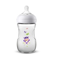 Avent Natural Μπιμπερό Ιπποπόταμος 1m+ 260ml SCF07 …