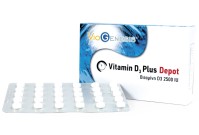Viogenesis VITAMIN D3 PLUS 2500IU DEPOT 90tabs