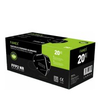 Famex Mask Μάσκες Υψηλής Προστασίας Μαύρες FFP2 NR …
