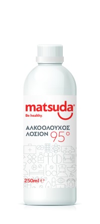 Matsuda Αλκοολούχος λοσιόν 95 250ml