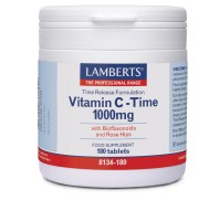 Lamberts Vitamin C Time Release 1000mg 180tabs