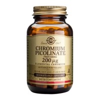 SOLGAR CHROMIUM PICOLINATE 200MCG 90CAP