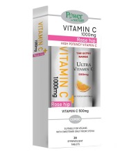 Power Health Set Vitamin C 1000mg με Rose Hip 20ef …