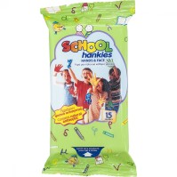 Mega School Hankies Υγρά Μαντηλάκια Καθαρισμού για …