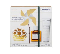 Korres Set White Tea Eau De Toilette 50ml & White …
