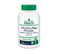 Doctor's Formulas D3 & K2 & Mag Formula 60 κάψουλε …