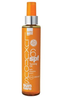 INTERMED Luxurious Sun Care Tanning Oil SPF6 with …