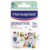 Hansaplast Sensitive Kids Επιθέματα (1mx6cm) 10τμχ