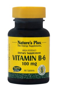 NATURE'S PLUS Vitamin B6 (Πυριδοξίνη) 100mg 90tabs