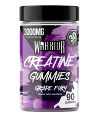 Warrior Creatine Gummies με Γεύση Grape Fury 90gum &hellip;