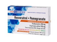 Viogenesis Resveratrol & Pomegrante 30 Κάψουλες