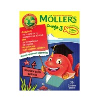 Moller's Omega-3 Kids Ζελεδάκια με Ω3 Λιπαρά Οξέα …