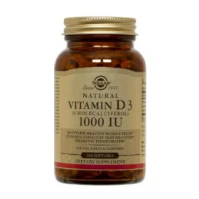 SOLGAR VIT. D-3 1000 IU softgels 100s