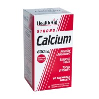 HEALTH AID STRONG CALCIUM 600MG CHEWABLE TABLETS 6 …