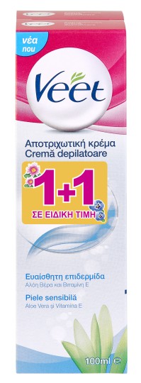 Veet Αποτριχωτική Κρέμα για Ευαίσθητη Επιδερμίδα 2 …