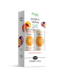 Power Health Vitamin Ester-C 1000mg με Στέβια 20 e …