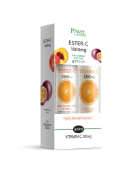 Power Health Vitamin Ester-C 1000mg με Στέβια 20 e …