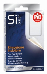 Pic Solution Si Silicon 4x8,6cm 8τμχ