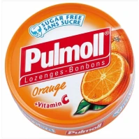 PULMOLL Καραμέλες με Πορτοκάλι & Βιταμίνη C 45gr