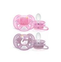 Avent Ultra Soft SCF223/02 Ορθοδοντικές Πιπίλες γι …