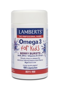 LAMBERTS OMEGA 3 FOR KIDS 100CAPS