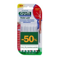 Gum 1314 Μεσοδόντια Trav-Ler Tapered 0,8mm 6τμχ 1+ …