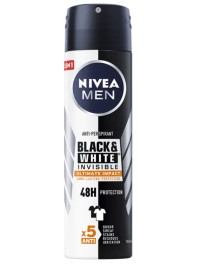 NIVEA MEN Deo Black & White Ultimate Impact Spray …