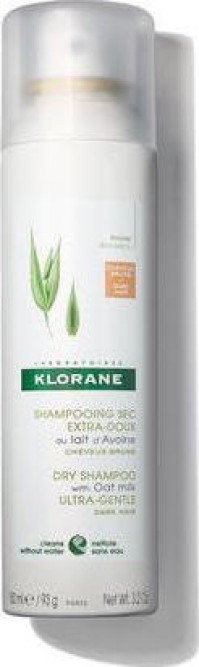 Klorane Dry Shampoo Oat Milk For Dark Hair, Ξηρό Σ …
