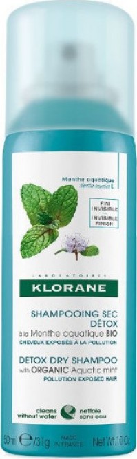 Klorane Detox Dry Shampoo Μέντα 50ml